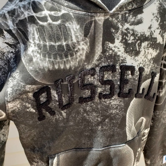 A$AP x Russell White Graphic Hoodie Men's XS - Picture 2 of 4